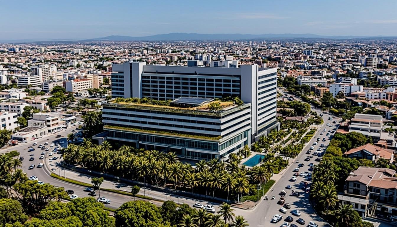 Hayat Life Care Aerial View